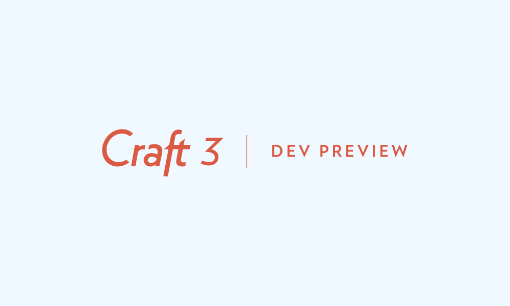 Craft3 Dev Preview