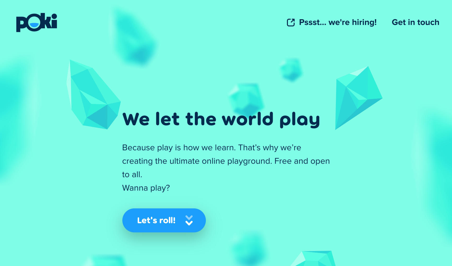 Poki Case Study Craft CMS Desktop 1