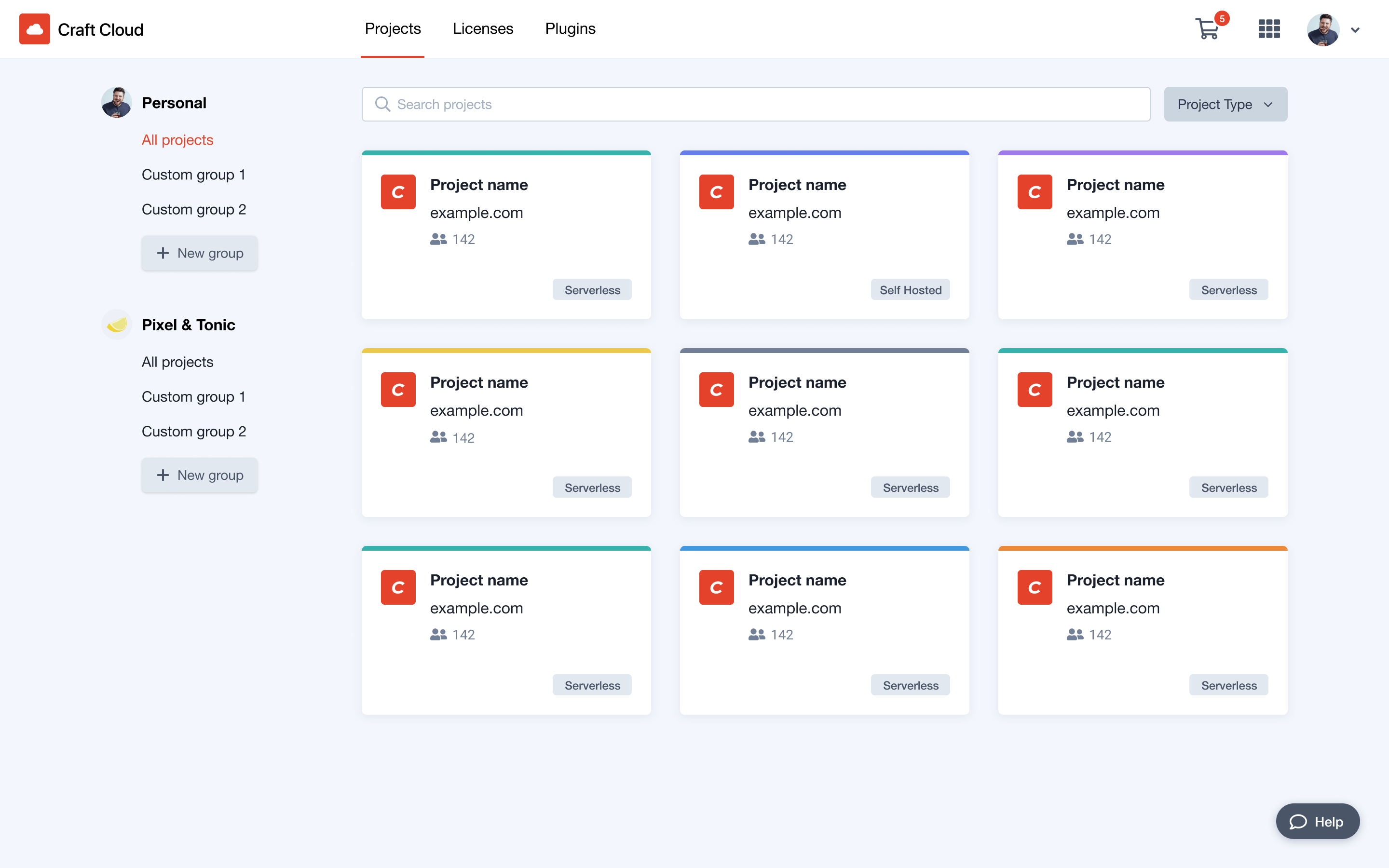 Cloud Projects Comp