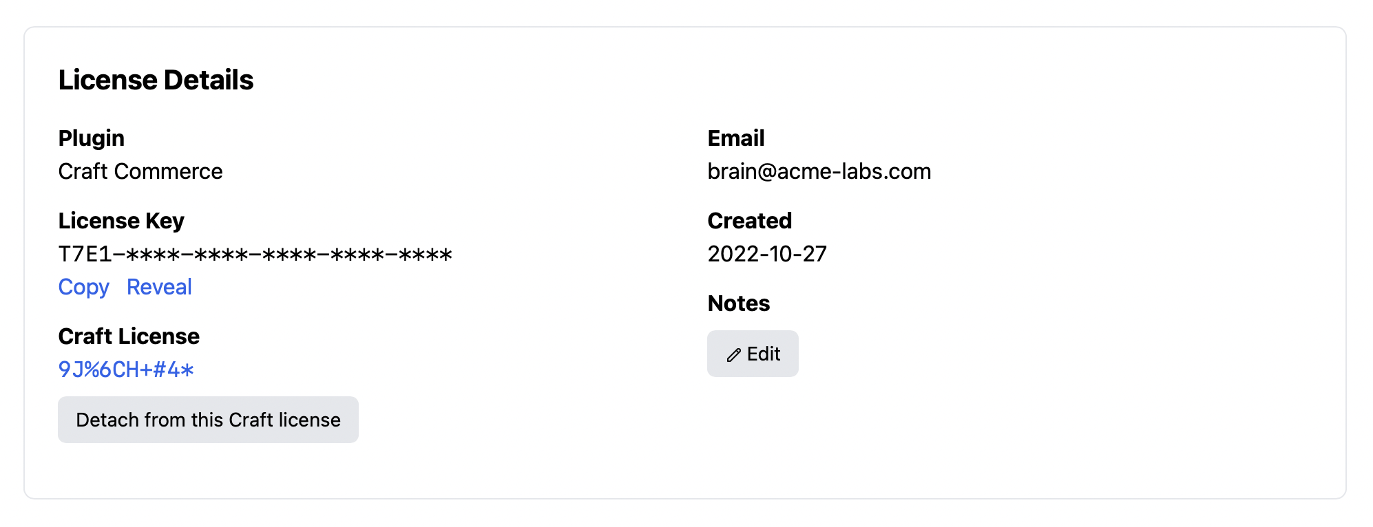 Craft Console Plugin License