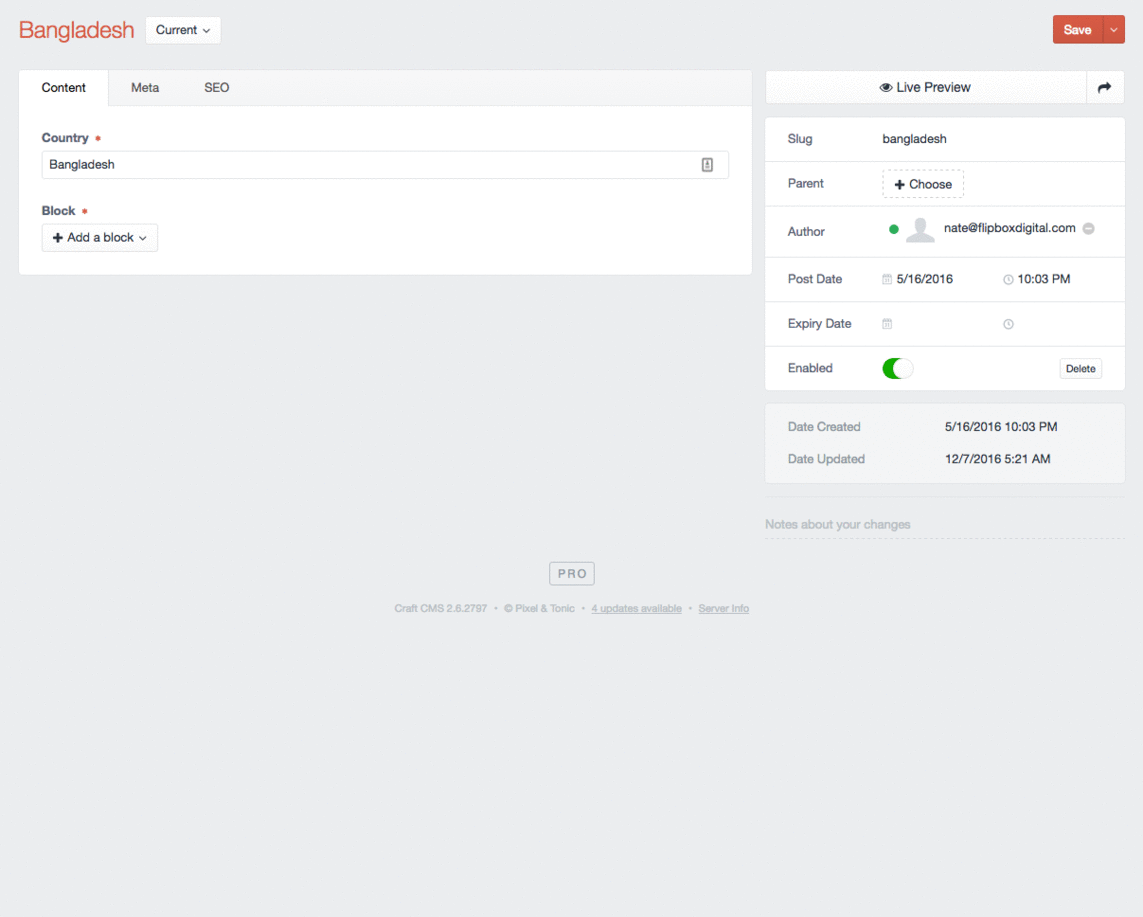 Blox Demo Publishing