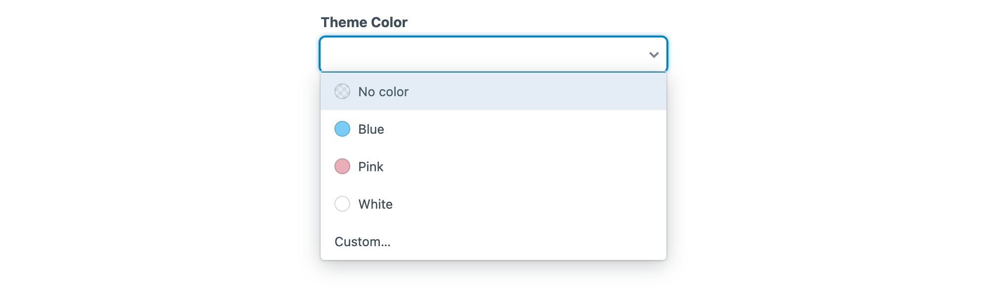 Color fields