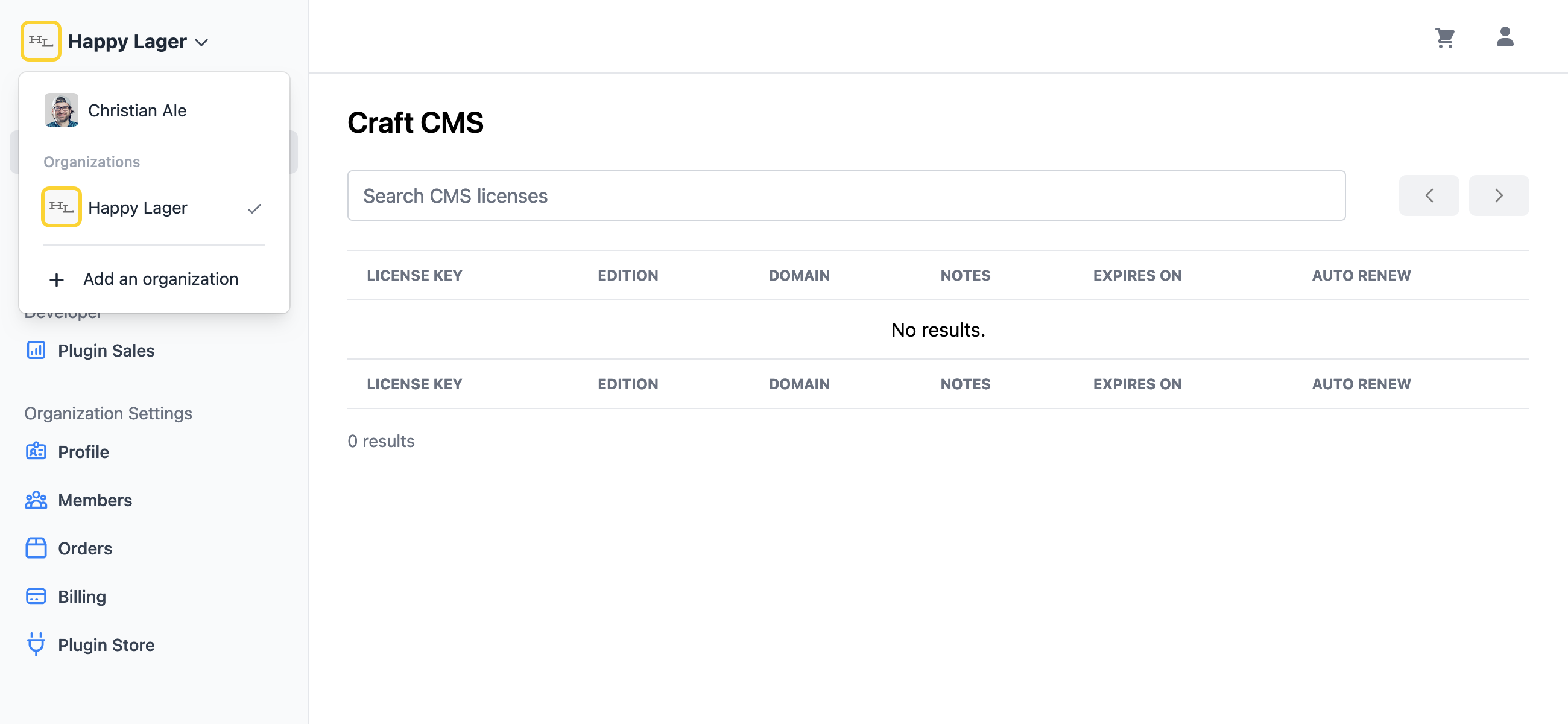 Craft Console: Context Switcher
