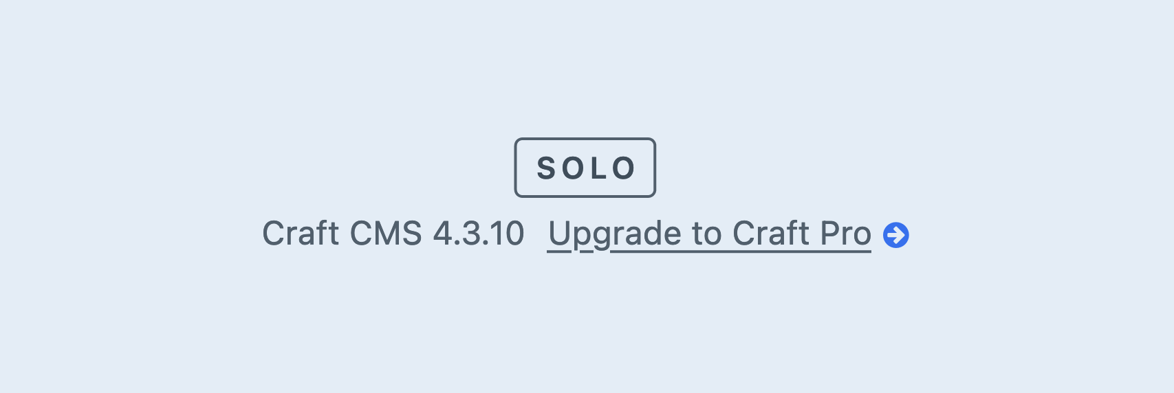 Craft Solo badge