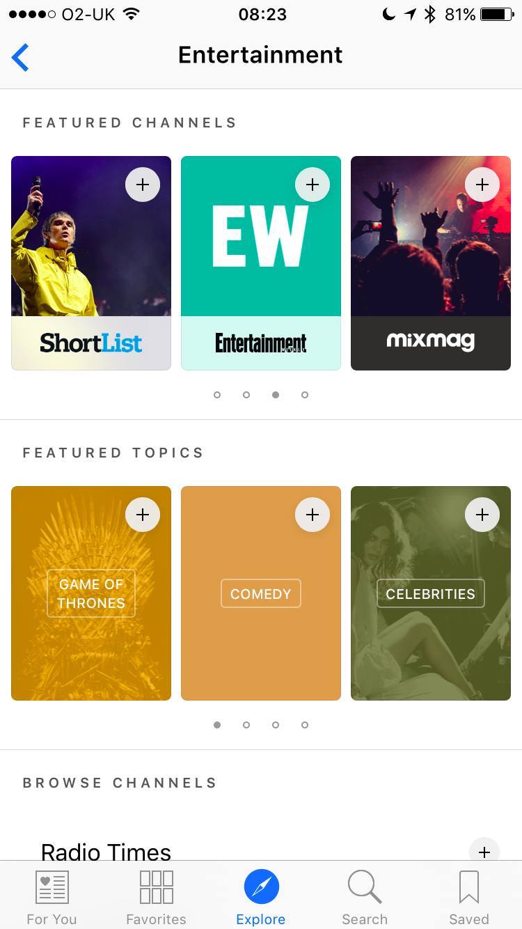 Featured Entertainment Channels@2X