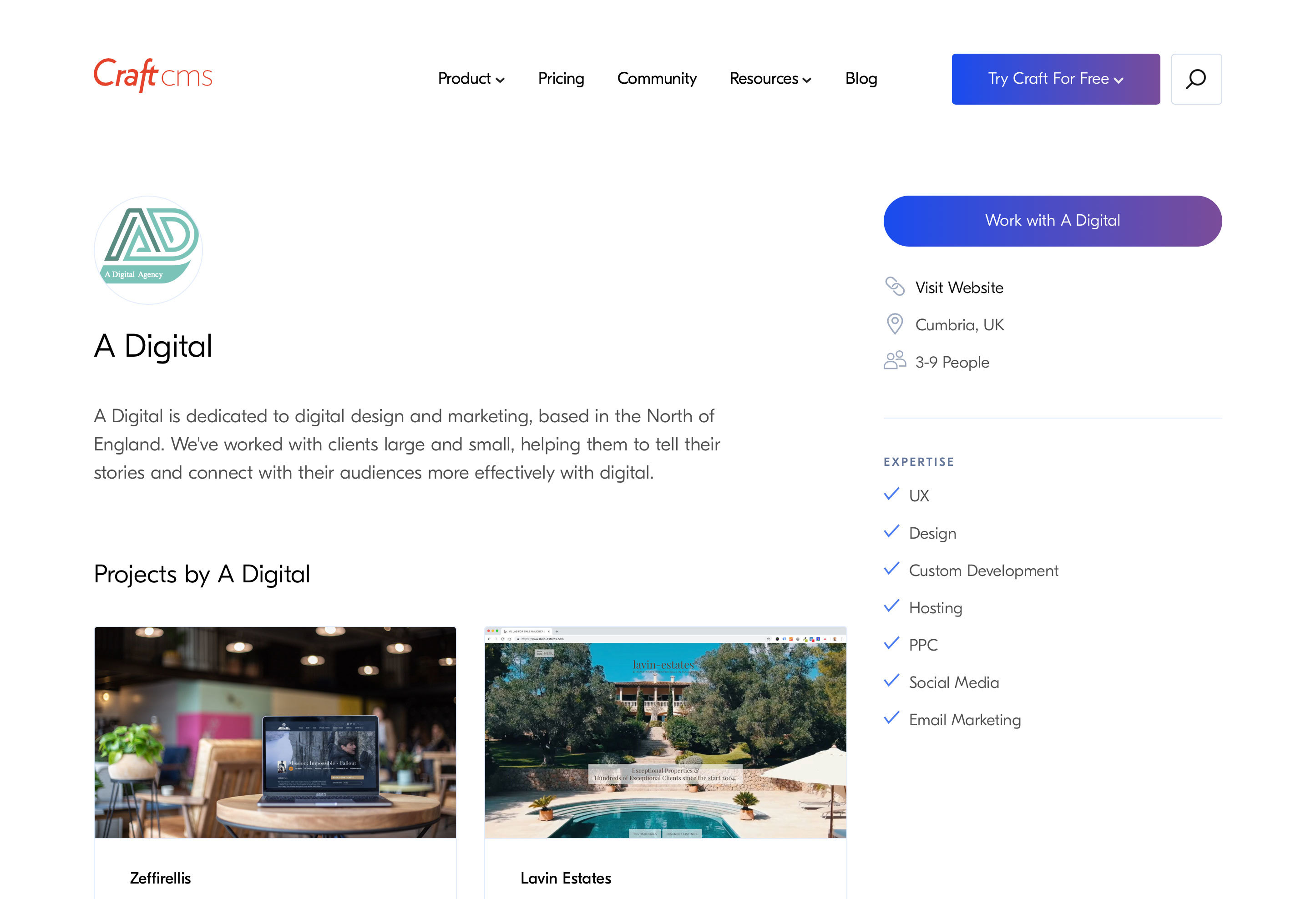 Craft Partner Profile