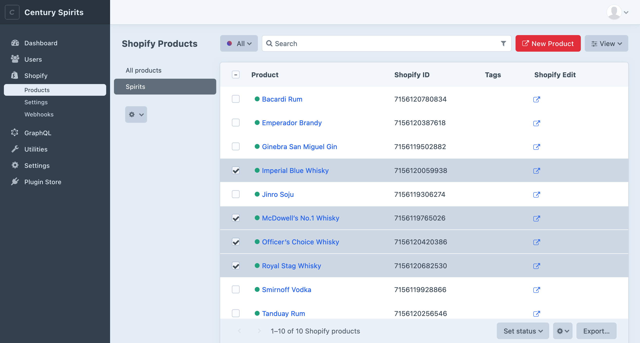 Shopify: Custom Sources