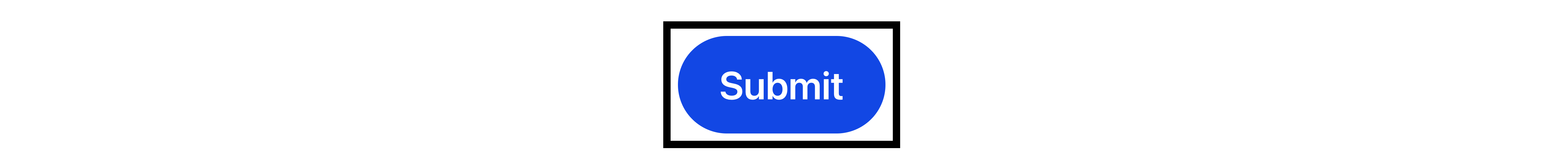 A round button with a square black outline around it.