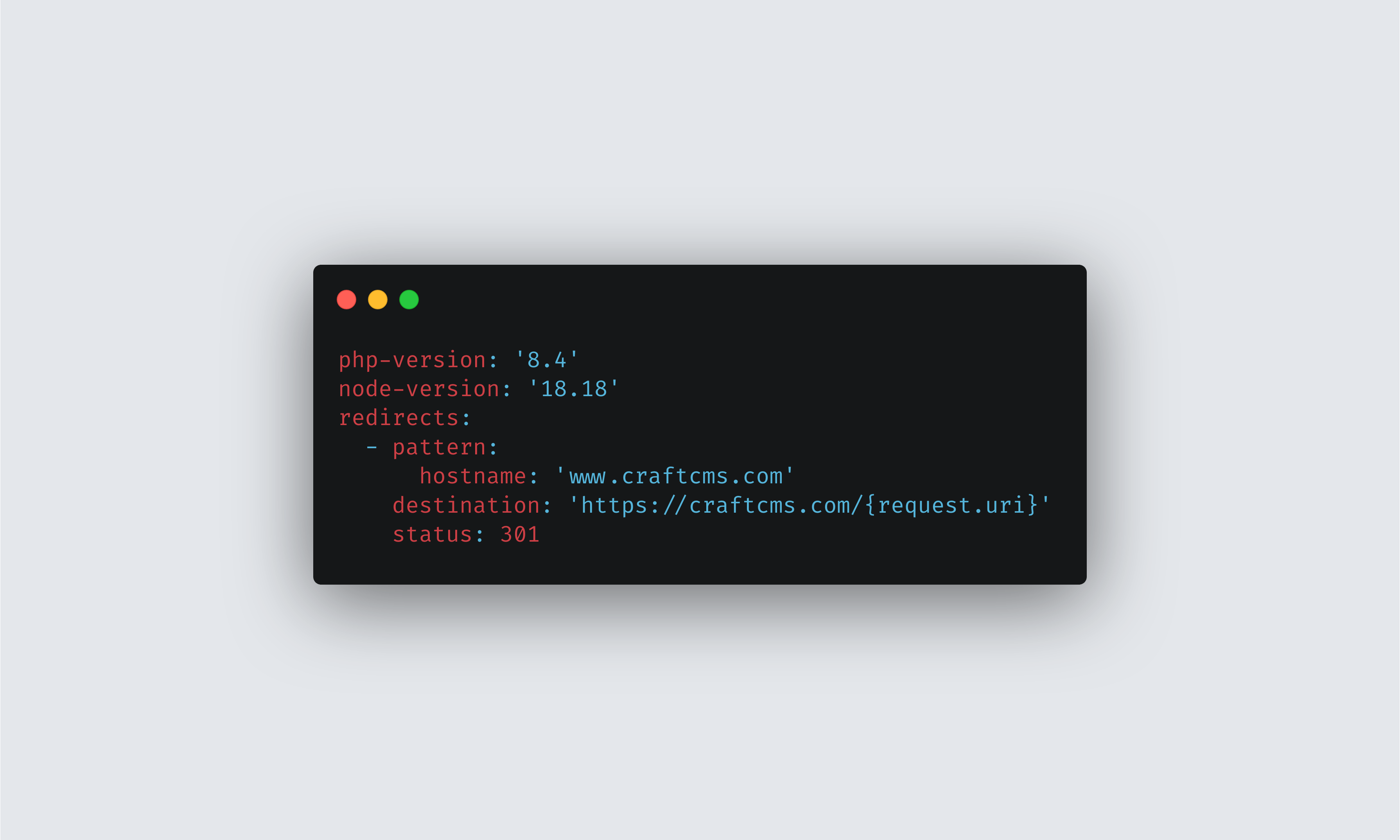 Cloud: Rewrites in Config File