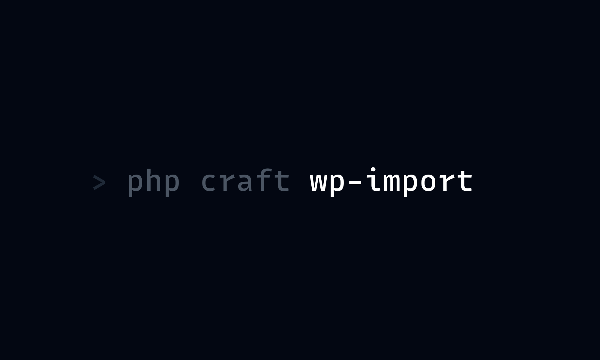 wp-import hero image
