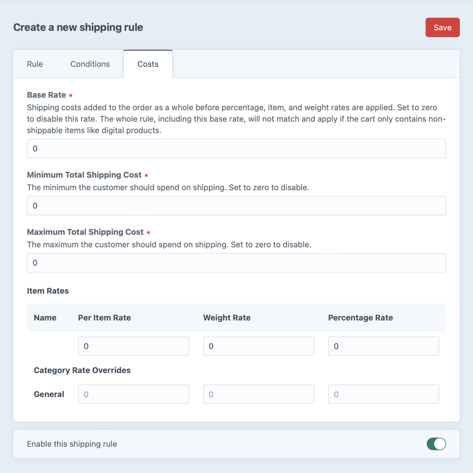 Shipping, Craft Commerce Documentation